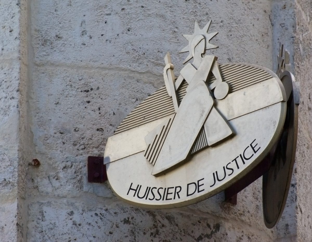 , HUISSIER DE JUSTICE