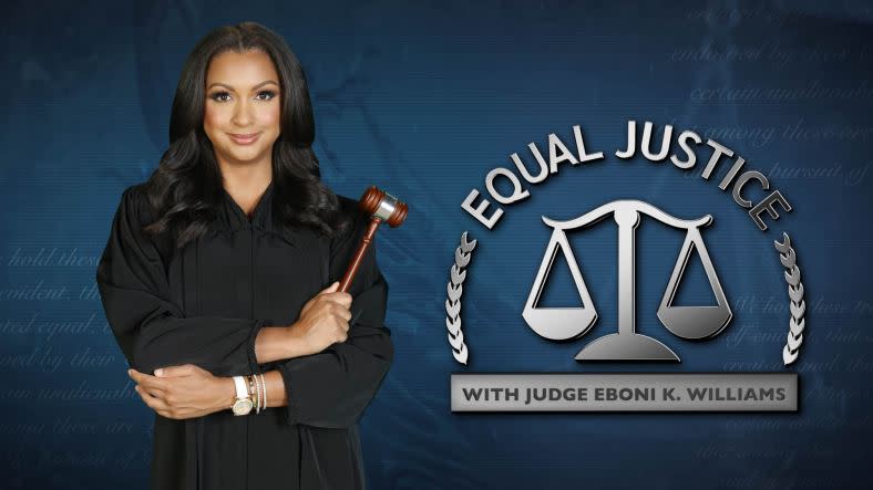 Eboni K. Williams, host of AMG court series, “Equal Justice with Eboni K. Williams. (Photo provided by Allen Media Group)