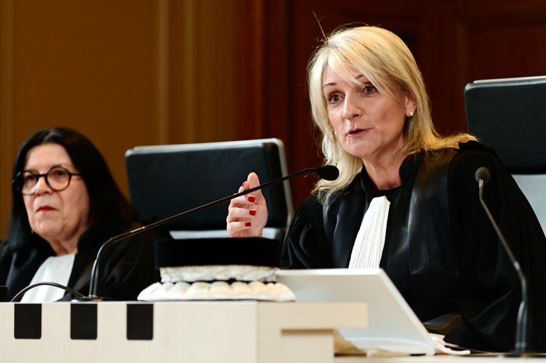 La présidente du tribunal judiciaire de Carcassonne, Marjorie Lacassagne-Taveau.