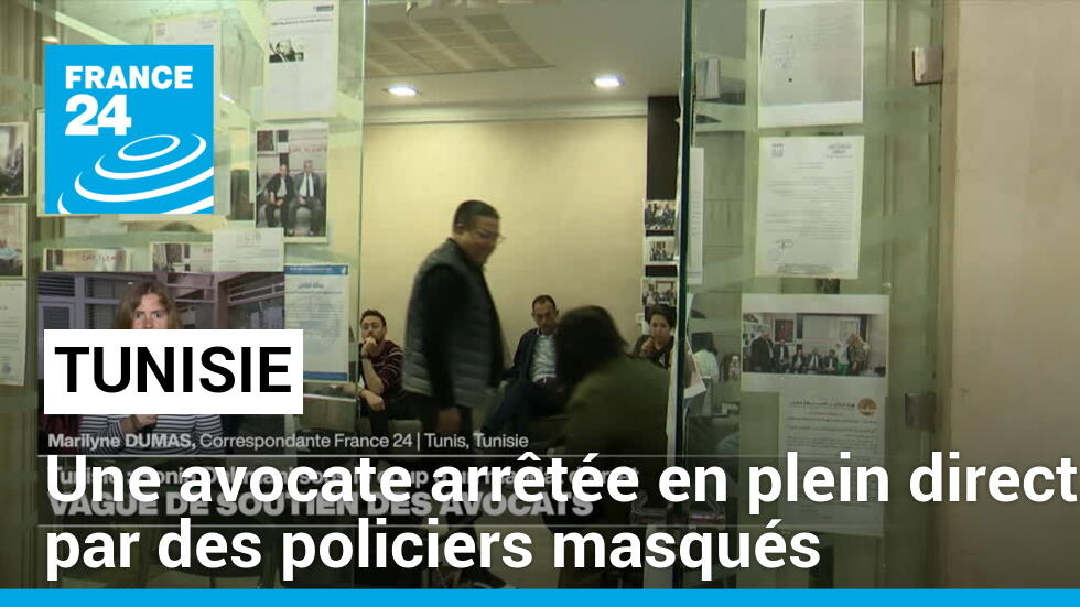 , Decouvrez   : Tunisie : arrestation musclée de Sonia Dahmani à la Maison de l’avocat de Tunis